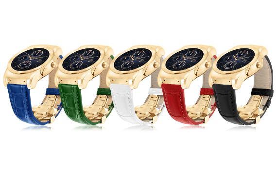 LG Watch Urbane Luxe: Επιχρυσωμένο με λουρί από δέρμα αλιγάτορα, LG Watch Urbane Luxe: Επιχρυσωμένο με λουρί από δέρμα αλιγάτορα