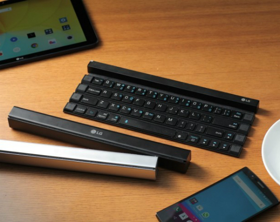 LG Rolly Keyboard: Full-size πληκτρολόγιο τσέπης, LG Rolly Keyboard: Full-size πληκτρολόγιο τσέπης