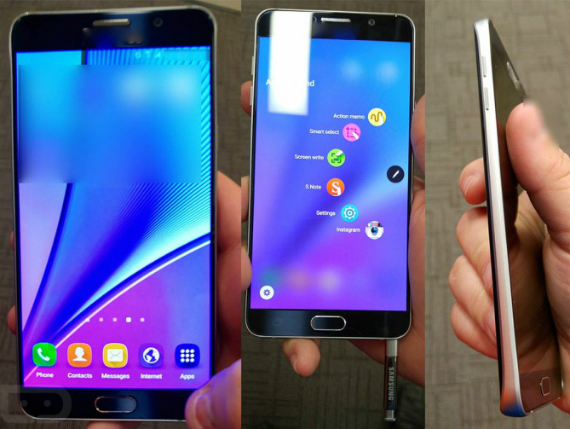 Samsung Galaxy Note 5: Ποζάρει χωρίς microSD και αποσπώμενη μπαταρία, Samsung Galaxy Note 5: Ποζάρει χωρίς microSD και αποσπώμενη μπαταρία