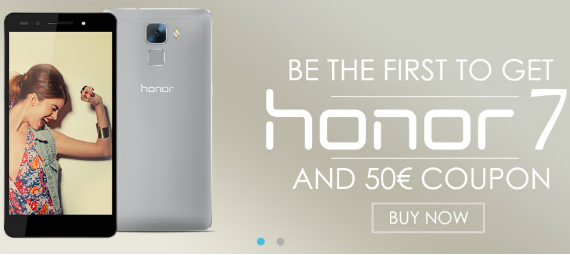 Huawei Honor 7: Διαθέσιμο σε ευρωπαϊκές χώρες στα 349 ευρώ, Huawei Honor 7: Διαθέσιμο σε ευρωπαϊκές χώρες στα 349 ευρώ
