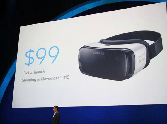 Samsung Gear VR: Επίσημα με τιμή 99 δολάρια, Samsung Gear VR: Επίσημα με τιμή 99 δολάρια