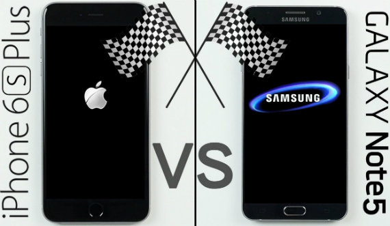 iPhone 6s Plus vs Galaxy Note 5: Speed test, iPhone 6s Plus vs Galaxy Note 5: Speed test