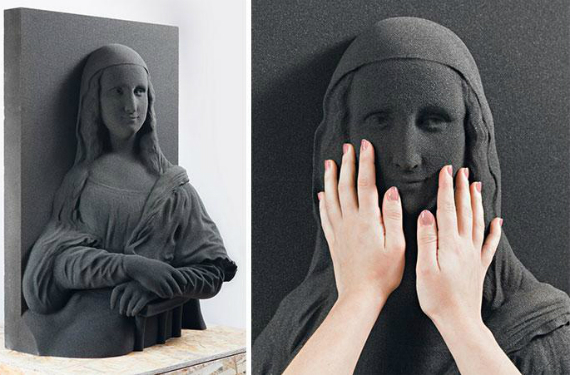 unseen art 3d printed paintings, Unseen Art: 3D printed έργα τέχνης για άτομα με προβλήματα όρασης