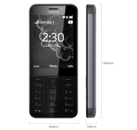 nokia 230 official, Nokia 230: Επίσημα με οθόνη 2.8&#8243;, αλουμίνιο και τιμή 55 δολ.