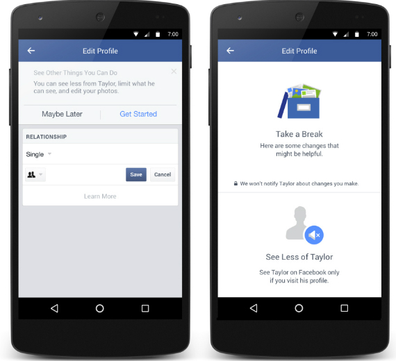 facebook break up tool, Facebook: Δοκιμάζει το νέο &#8220;εργαλείο χωρισμού&#8221;