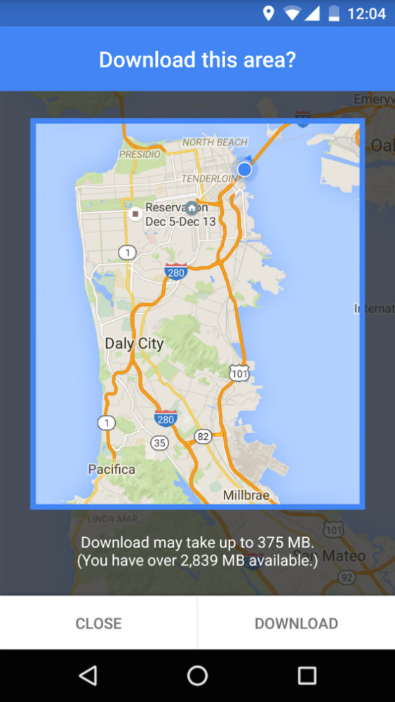 Google Maps: Από σήμερα διαθέτει offline navigation και αναζήτηση, Google Maps: Από σήμερα διαθέτει offline navigation και αναζήτηση