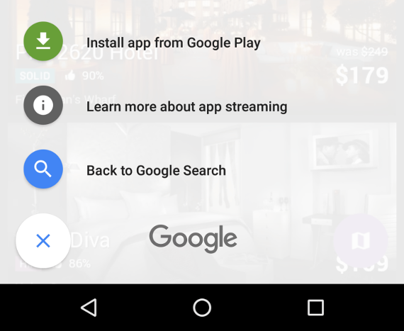 Google: Streaming εφαρμογών στο smartphone, Google: Streaming εφαρμογών στο smartphone