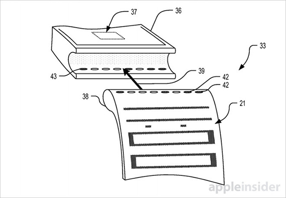 apple, patent, woven, display, watch, wrist, loops, Apple: Πατέντα για κατασκευή οθόνης από ύφασμα;