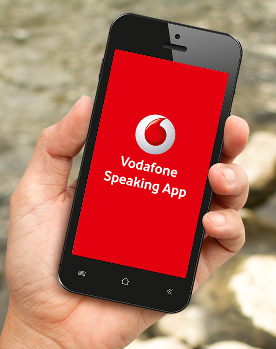 Vodafone Speaking App, Vodafone: Ισότιμη πρόσβαση στην επικοινωνία