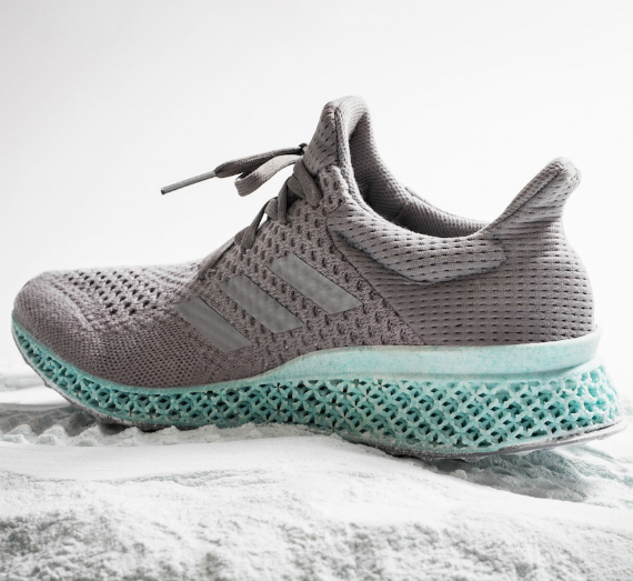 adidas 3d-printed ocean waste, Adidas: 3D-printed αθλητικό παπούτσι από σκουπίδια ωκεανών