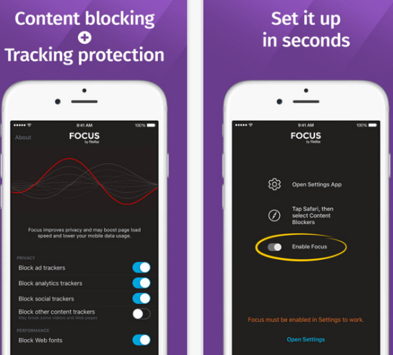 mozilla focus ad blocker, Focus: Η Mozilla δημιούργησε ad blocker για iOS