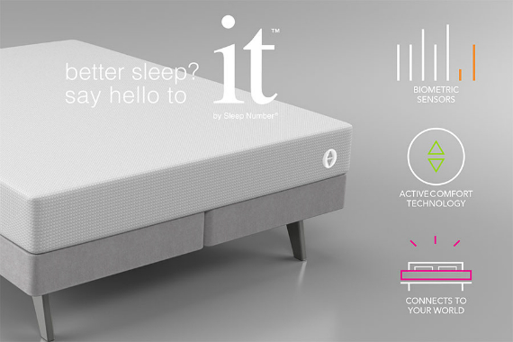 it bed by sleep number, It bed: Ένα high-tech κρεβάτι που βελτιώνει τον ύπνο σου [CES 2016]