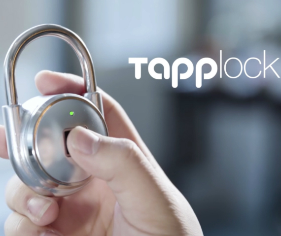 tapplock fingerprint scanner, TappLock: Το λουκέτο που ξεκλειδώνει με το δαχτυλικό αποτύπωμα
