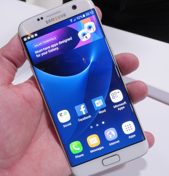 Galaxy S7 Galaxy S7 Edge MWC 2016 hands-on video, Samsung Galaxy S7 &#038; Galaxy S7 Edge ελληνικό βίντεο [MWC 2016]