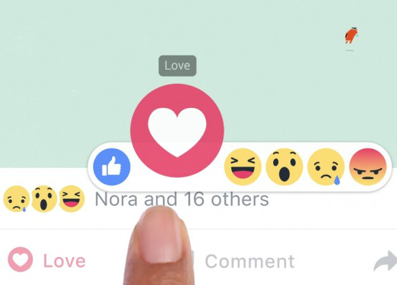 facebook reactions available, Facebook: Λανσάρει το νέο εμπλουτισμένο Like button