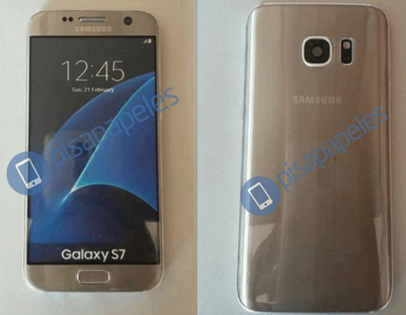 Samsung Galaxy S7: Εμφανίστηκε σε χρυσό dummy, Samsung Galaxy S7: Εμφανίστηκε σε χρυσό dummy