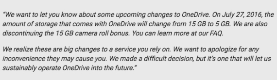 onedrive 5gb july 27, OneDrive: Από 27 Ιουλίου η Microsoft μειώνει στα 5GB τον δωρεάν χώρο