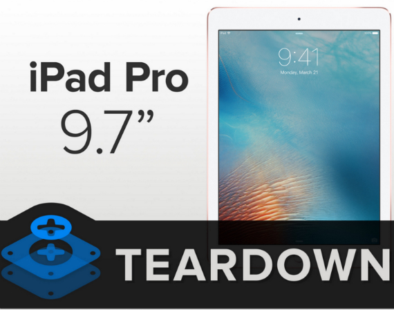 ipad pro 9.7 teardown, iPad Pro 9.7&#8243;: Ξεβιδώνεται από το iFixit και βαθμολογείται με 2/10