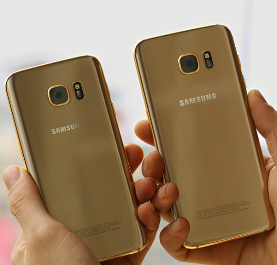 samsung galaxy s7 edge 24k, Samsung Galaxy S7 και S7 edge: 24 καράτια με τιμή 1730 και 1930 δολάρια