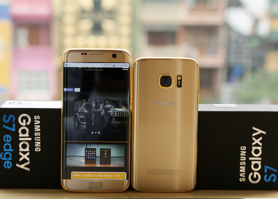 samsung galaxy s7 edge 24k, Samsung Galaxy S7 και S7 edge: 24 καράτια με τιμή 1730 και 1930 δολάρια