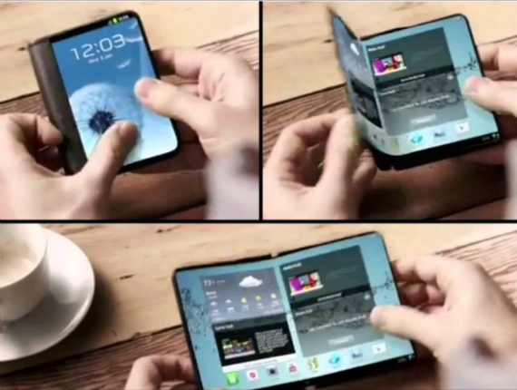 samsung foldable smartphone, Samsung: Το 2017 το πρώτο αναδιπλούμενο smartphone