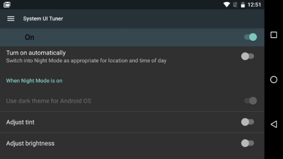 android n night mode, Android N: Χωρίς Night Mode η τελική έκδοση;