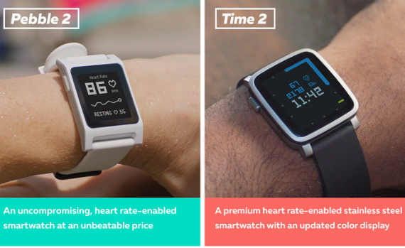 pebble smartwatch kickstarter, Pebble 2 &#038; Pebble Time 2: Στο Kickstarter με αισθητήρα καρδιακών παλμών
