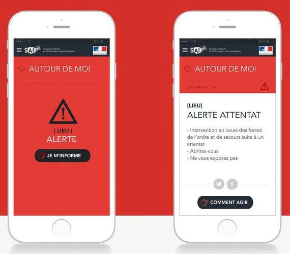 saip app terror alert, SAIP: Εδικό app προειδοποιεί για τρομοκρατικές επιθέσεις στο Euro 2016