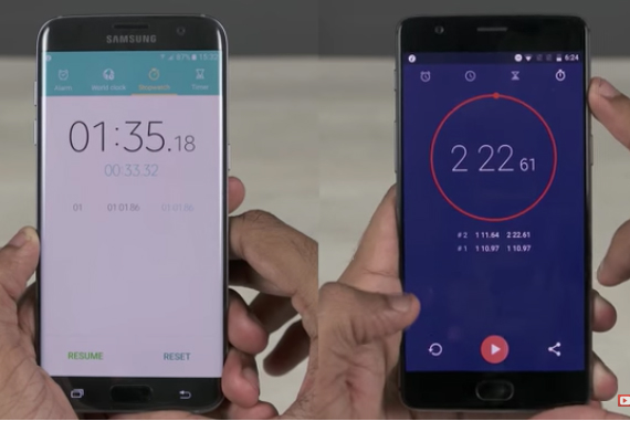 oneplus 3 vs galaxy s7, OnePlus 3 (6GB RAM) vs Galaxy S7 (4GB RAM): Speed test video