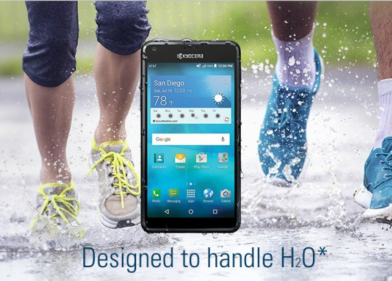 Kyocera Hydro Shore, Kyocera Hydro Shore: Αδιάβροχο smartphone με τιμή 80 δολάρια