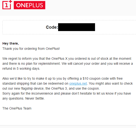 oneplus x discontinued, OnePlus X: Σταματά η κυκλοφορία του