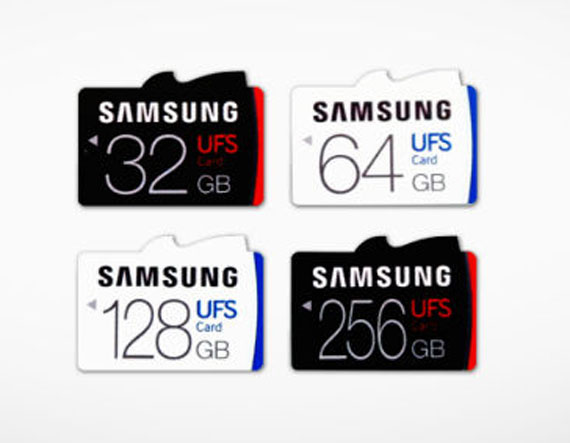Samsung, Samsung UFS κάρτες μνήμης: Θα αντικαταστήσουν τις microSD