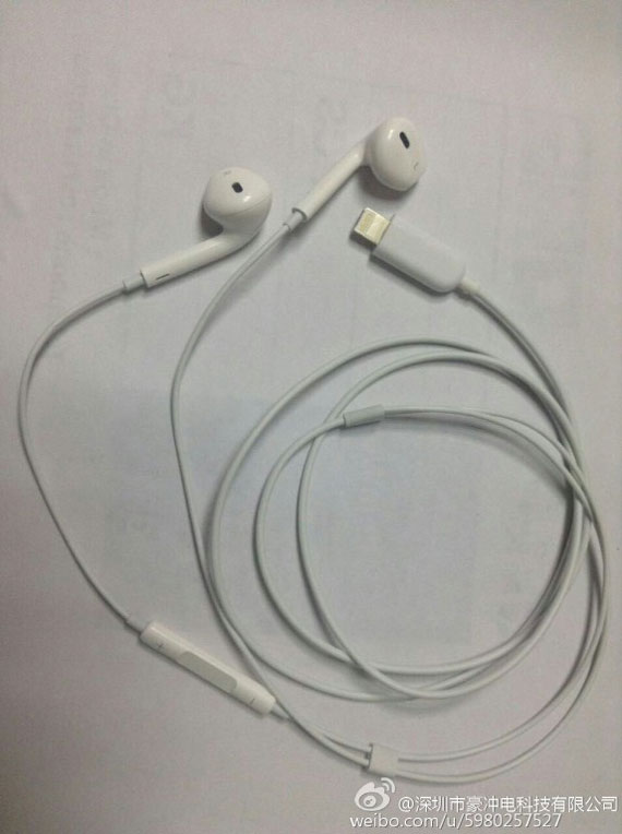 Apple EarPods, Apple EarPods: Φωτογραφίες τους με lightning connector