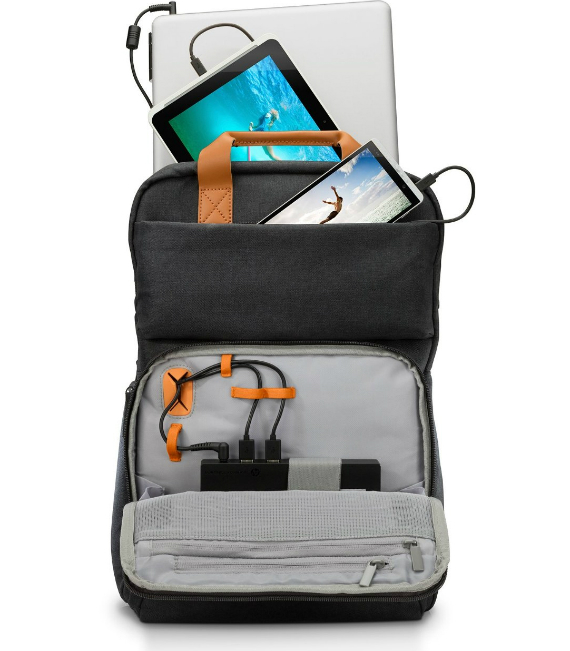 HP Powerup Backpack, HP Powerup Backpack: Σακίδιο πλάτης φορτίζει laptop, tablet και smartphone
