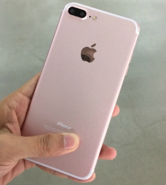 iphone 7 plus, iPhone 7 Plus: Φωτογραφίζεται σε rose gold με διπλή κάμερα στην πλάτη
