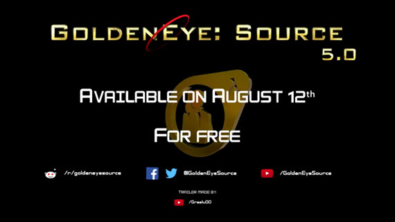 GoldenEye: Source, GoldenEye: Source, ένα παιχνίδι από fans, multiplayer μόνο με HD γραφικά