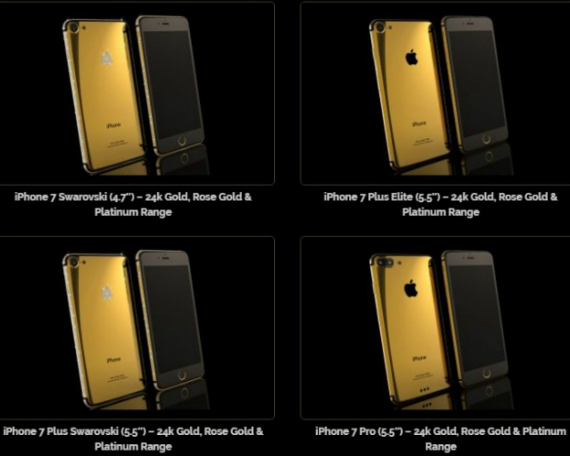 goldgenie iphone 7, Goldgenie: Ταράζει τα νερά διαθέτοντας τρεις εκδόσεις iPhone 7 για προ-παραγγελία