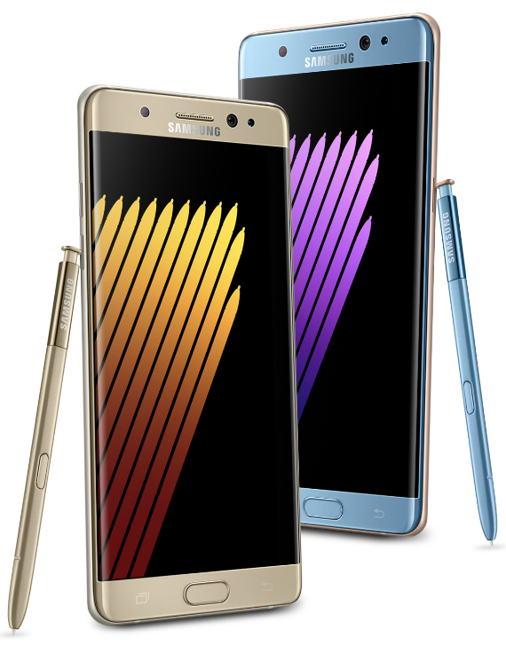 samsung galaxy note 7, Samsung Galaxy Note 7: Ξεκίνησε η διάθεση νέων κομματιών στις ΗΠΑ
