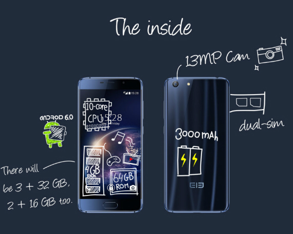 Elephone S7, Elephone S7: Ο κλώνος του Galaxy S7 με οθόνη 5.5&#8243; και μπαταρία 3000mAh