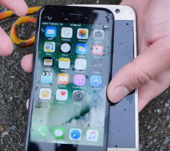 iphone 7 galaxy s7 water, iPhone 7 vs Samsung Galaxy S7: Αναμέτρηση κάτω από το νερό [video]