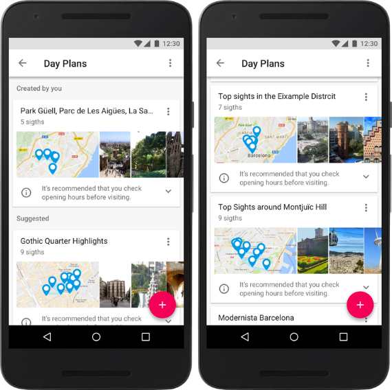 google trips, Google Trips: Νέο app με πληροφορίες και προτάσεις για ταξίδια και εκδρομές