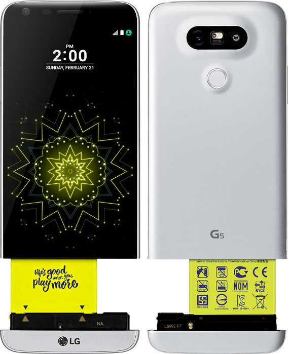 lg g6 battery, LG G6: Πληροφορίες ότι διατηρεί την αποσπώμενη μπαταρία του G5