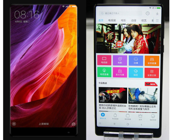 xiaomi mi mix bezel, Xiaomi Mi Mix: Έχει μεγαλύτερα bezel απ&#8217; ότι έδειξε η Xiaomi