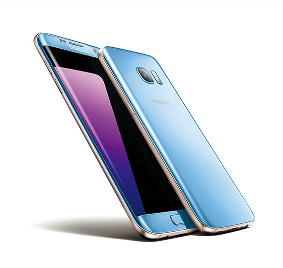 samsung galaxy s7 blue coral, Samsung Galaxy S7 edge: Επίσημες εικόνες από το Blue Coral χρώμα