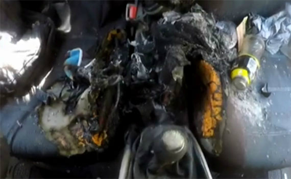iphone 7 fire, iPhone 7: Έπιασε φωτιά και έκαψε αυτοκίνητο