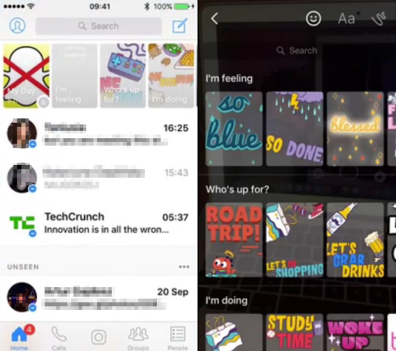 Faceebook Messenger Day Stories Snapchat, Messenger Day: Το Facebook αντιγράφει το Snapchat Stories