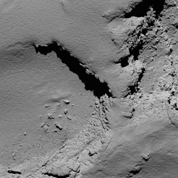 Rosetta crash comet 67P Churyumov Gerasimenko last images, Διαστημόπλοιο Rosetta: Οι τελευταίες φωτογραφίες του κομήτη πριν την σύγκρουση