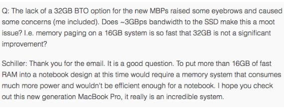 macbook pro no 32gb ram, MacBook Pro: Η Apple εξηγεί γιατί δεν έβαλε 32GB RAM