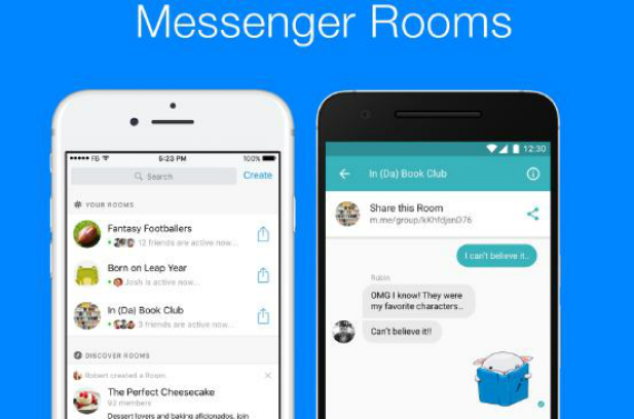 messenger chat rooms, Facebook: Δοκιμάζει δημόσια chat rooms για το Messenger