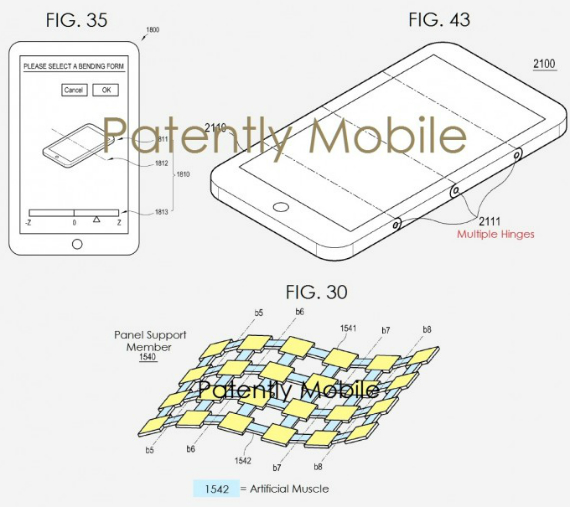 samsung flexible display, Samsung: Νέα πατέντα για εύκαμπτη οθόνη, αλλά πότε βγαίνει στην αγορά;